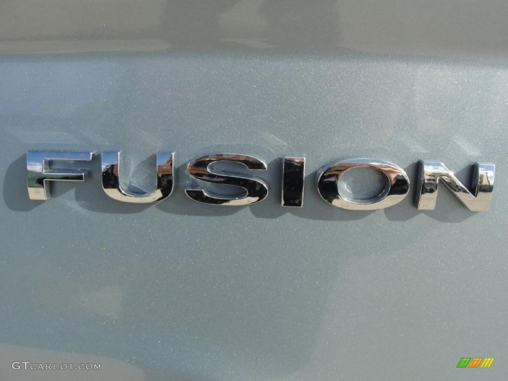 2011 Fusion Hybrid - Light Ice Blue Metallic / Medium Light Stone photo #15