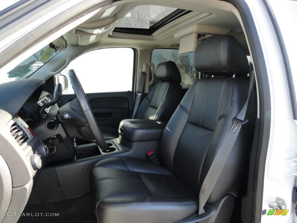 Ebony Interior 2010 Chevrolet Tahoe LT 4x4 Photo #41272589