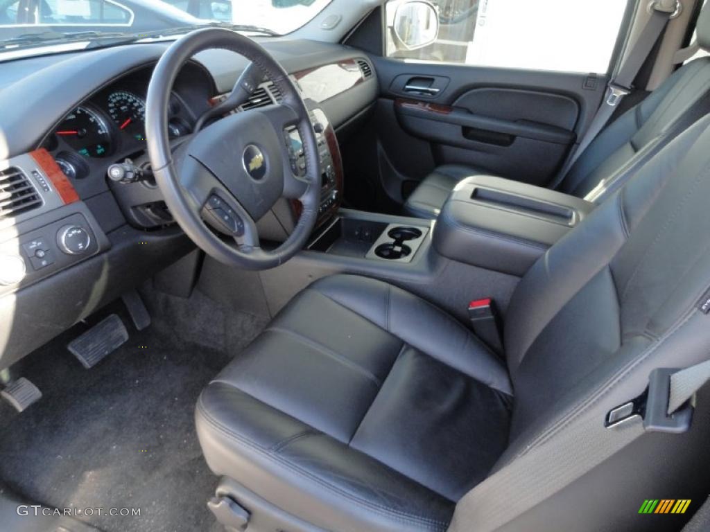 Ebony Interior 2010 Chevrolet Tahoe LT 4x4 Photo #41272605