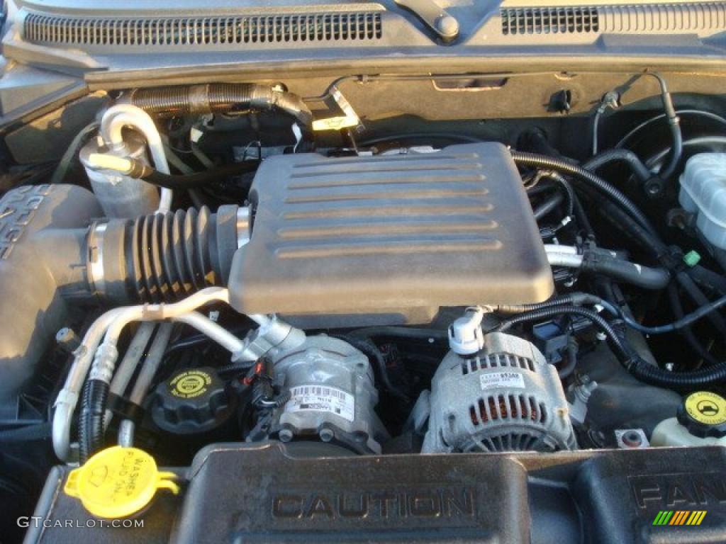 2002 Dodge Dakota Sport Quad Cab 4.7 Liter SOHC 16-Valve PowerTech V8 Engine Photo #41274765