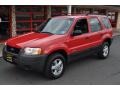 Bright Red 2002 Ford Escape XLS V6 4WD