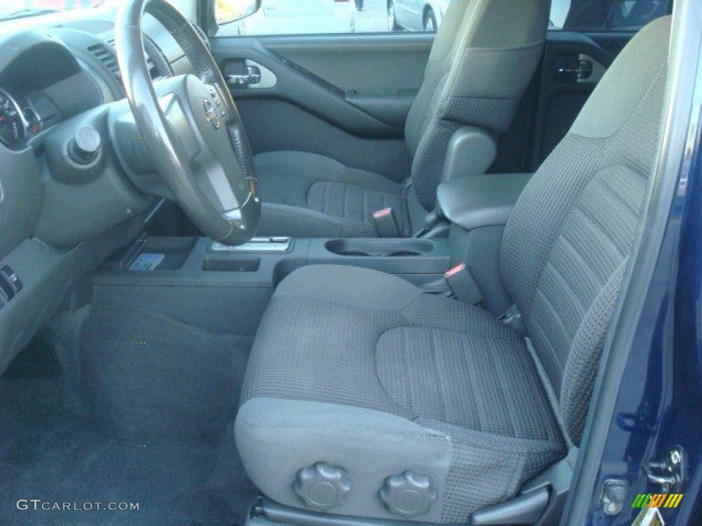 Charcoal Interior 2006 Nissan Frontier NISMO Crew Cab 4x4 Photo #41275705