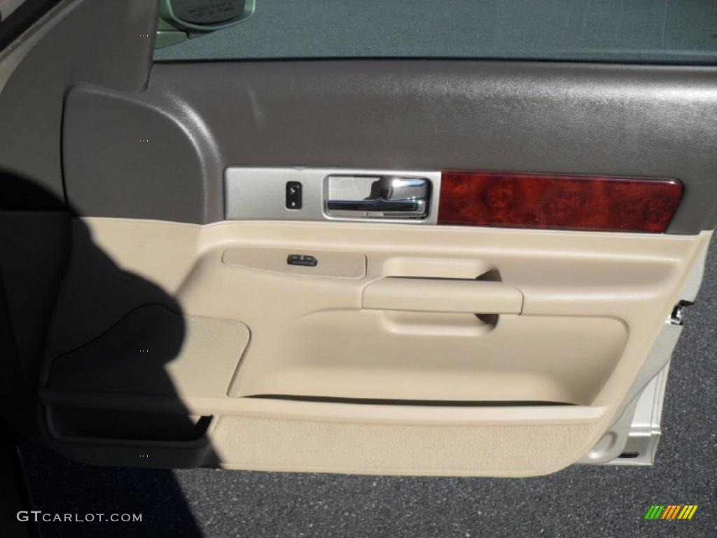2006 Lincoln LS V8 Beige Door Panel Photo #41275965