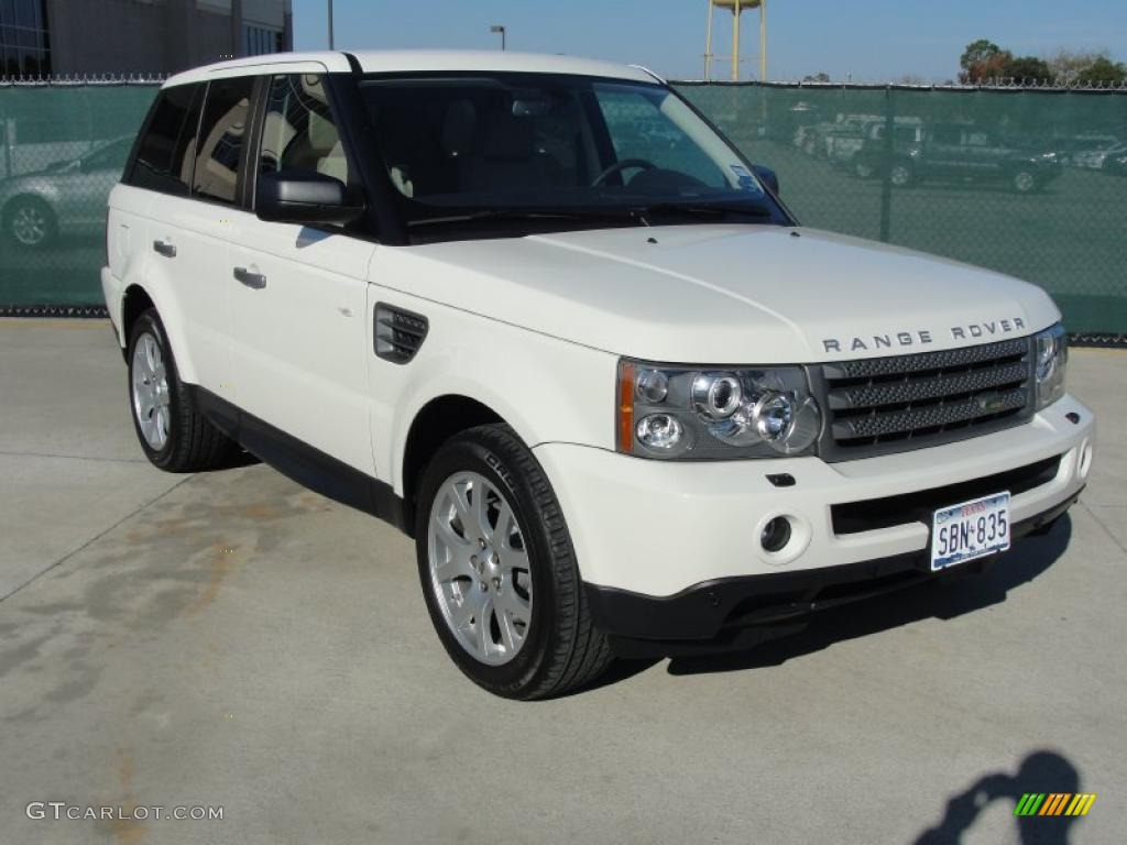 Alaska White 2009 Land Rover Range Rover Sport HSE Exterior Photo #41276141