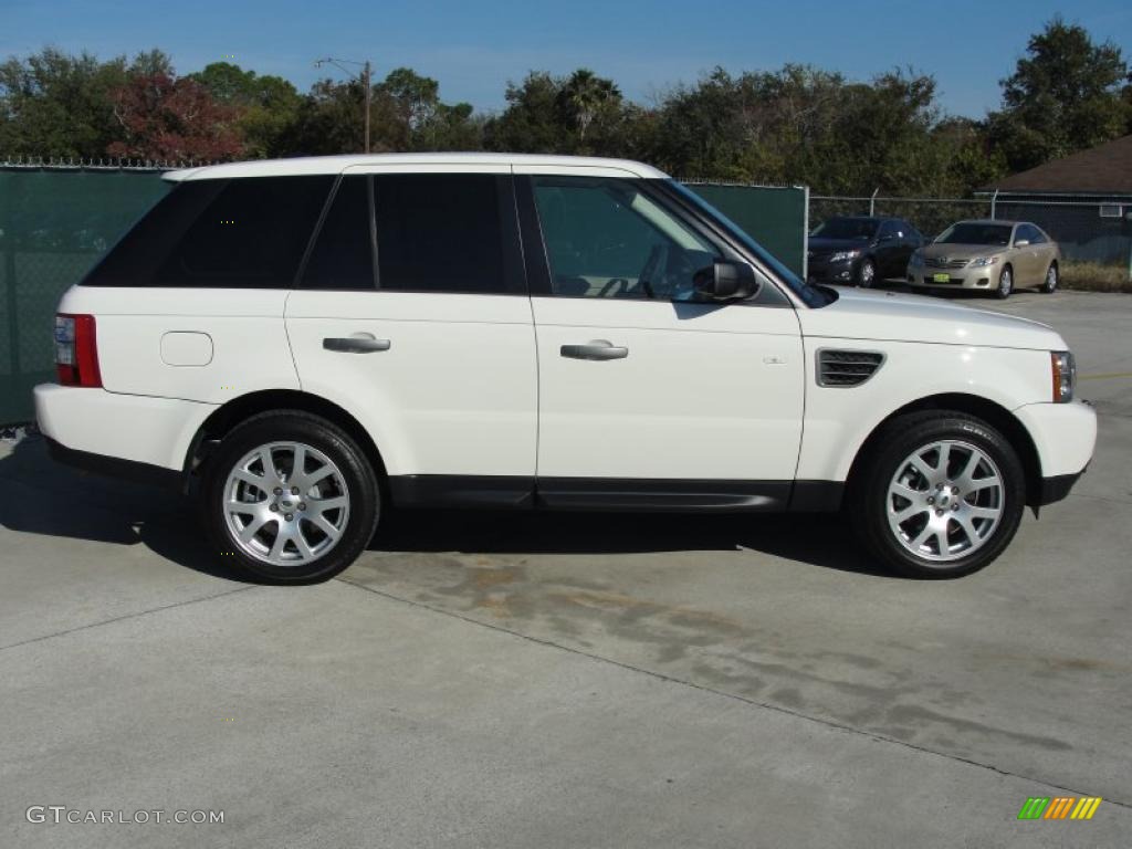 Alaska White 2009 Land Rover Range Rover Sport HSE Exterior Photo #41276157