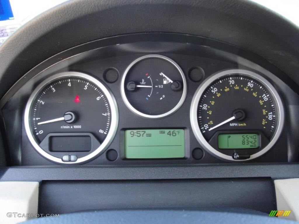2009 Land Rover Range Rover Sport HSE Gauges Photo #41276881
