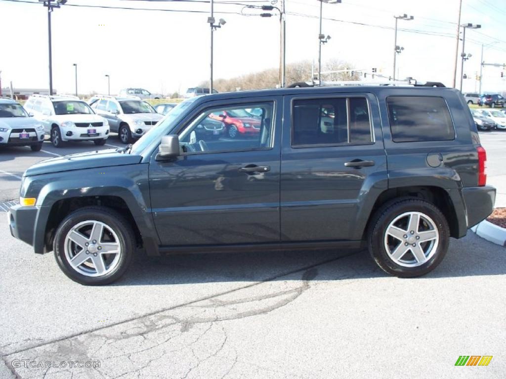 Steel Blue Metallic 2007 Jeep Patriot Limited 4x4 Exterior Photo #41277415
