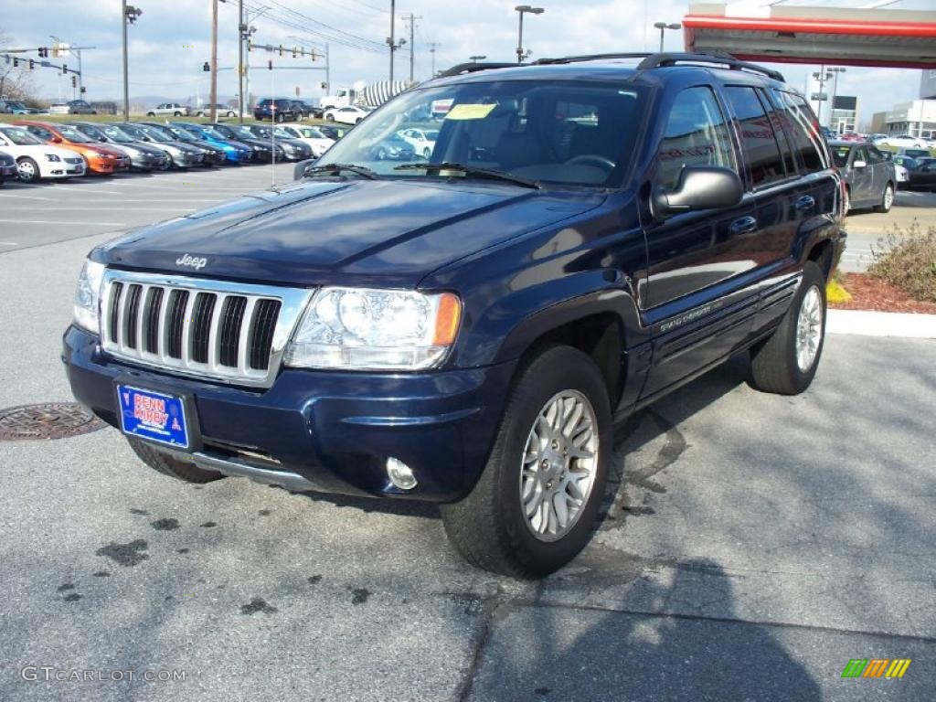 2004 Grand Cherokee Limited 4x4 - Midnight Blue Pearl / Dark Slate Gray photo #1