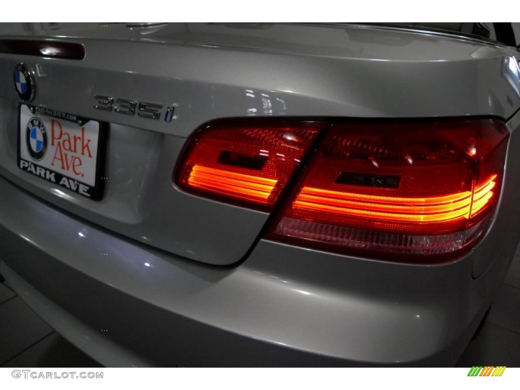 2008 3 Series 335i Convertible - Titanium Silver Metallic / Oyster photo #17