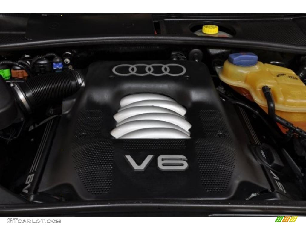 1999 Audi A6 2.8 quattro Sedan 2.8 Liter DOHC 30-Valve V6 Engine Photo #41280261