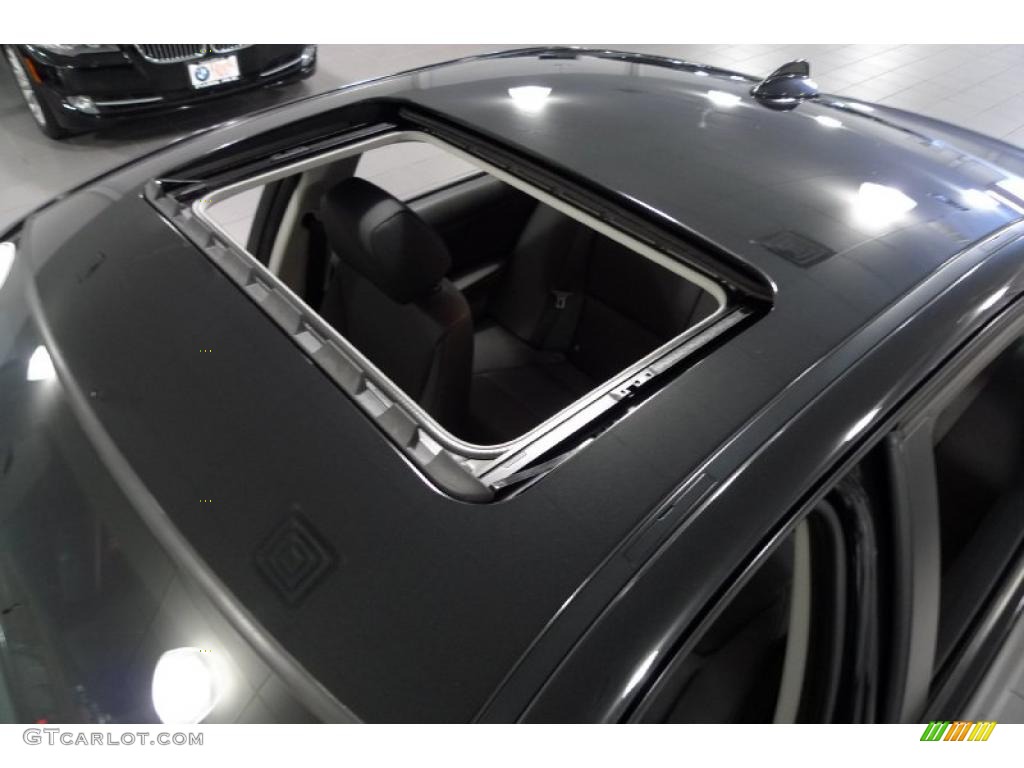 2008 3 Series 328xi Sedan - Jet Black / Black photo #24