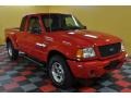 Bright Red - Ranger Edge SuperCab 4x4 Photo No. 1