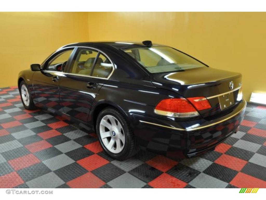2006 7 Series 750i Sedan - Monaco Blue Metallic / Basalt Grey/Flannel Grey photo #3