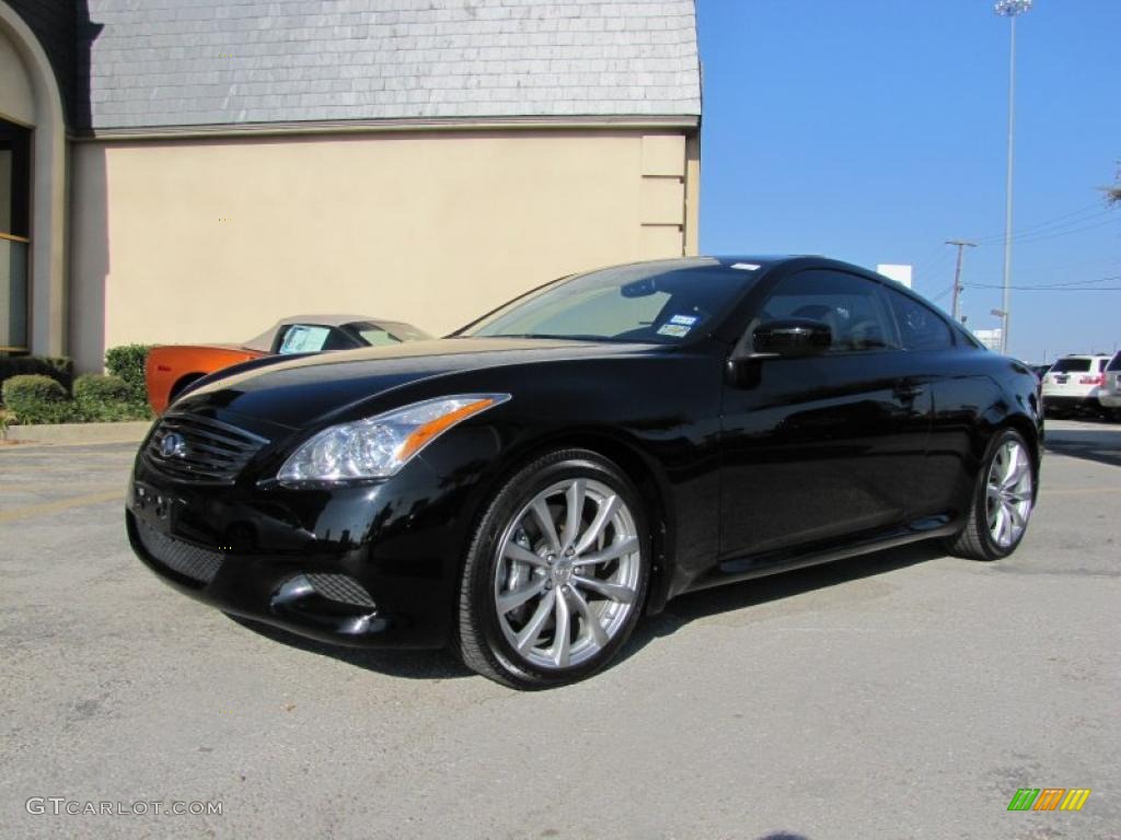 Black Obsidian 2008 Infiniti G 37 S Sport Coupe Exterior Photo #41284857