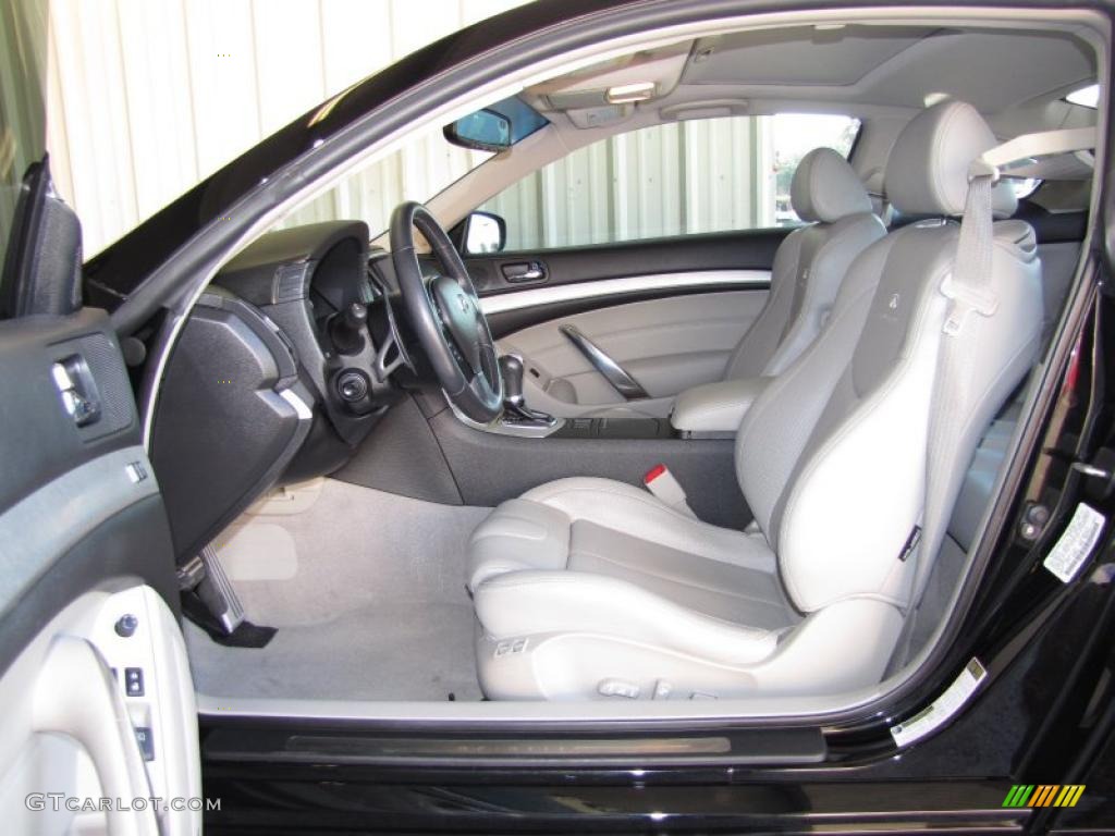 Stone Interior 2008 Infiniti G 37 S Sport Coupe Photo #41284949