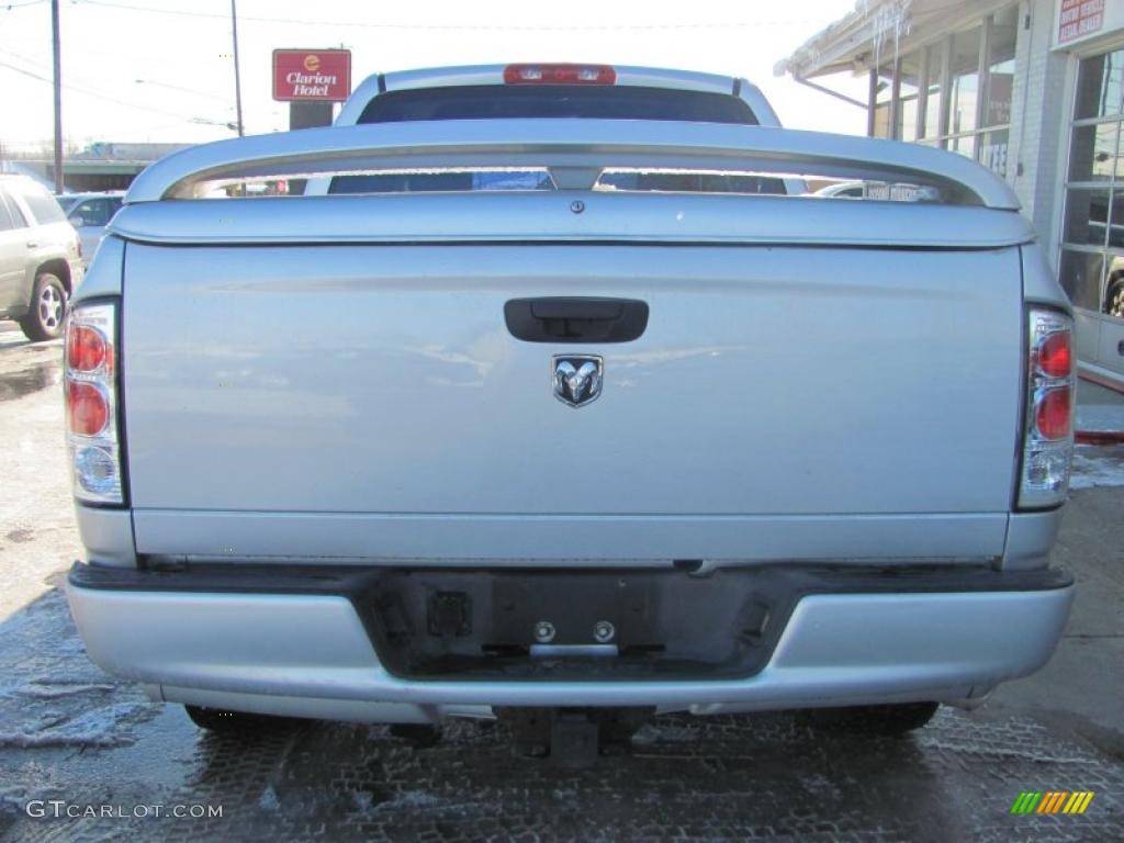 2003 Ram 1500 SLT Quad Cab 4x4 - Bright Silver Metallic / Dark Slate Gray photo #14