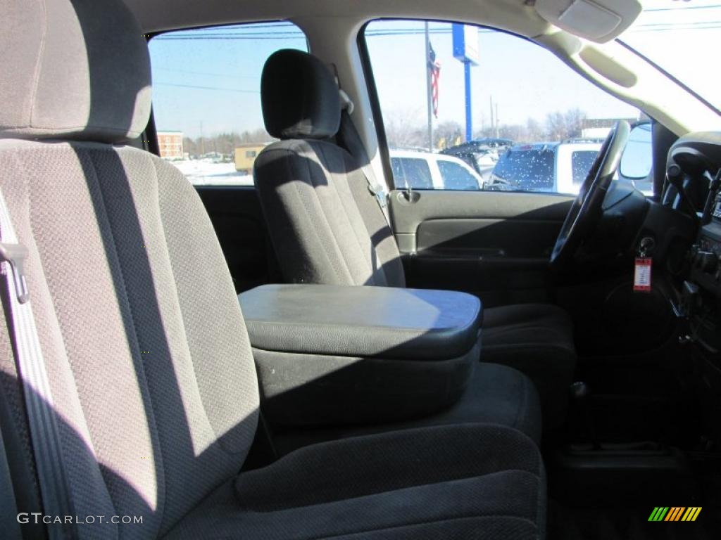 2003 Ram 1500 SLT Quad Cab 4x4 - Bright Silver Metallic / Dark Slate Gray photo #17