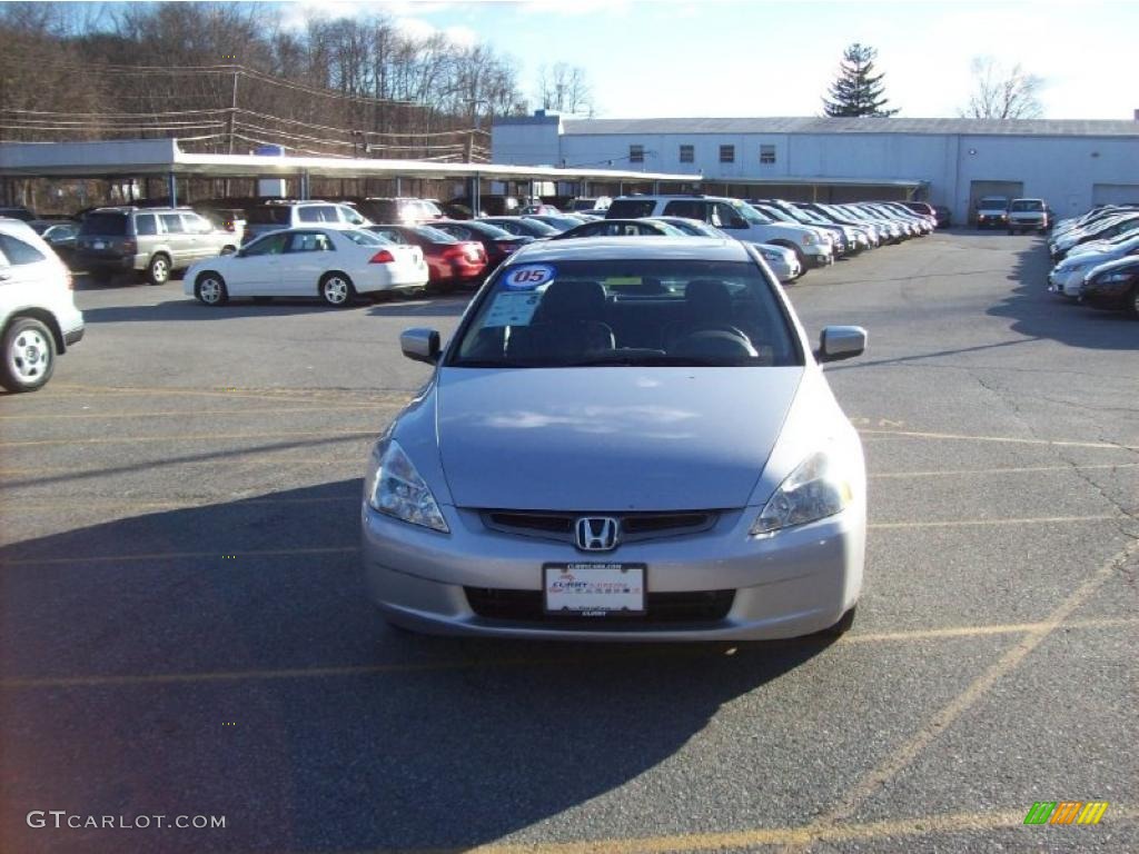 2005 Accord EX-L V6 Sedan - Silver Frost Metallic / Gray photo #3