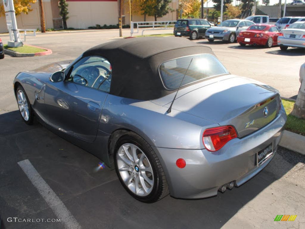 Silver Grey Metallic 2007 BMW Z4 3.0i Roadster Exterior Photo #41287923