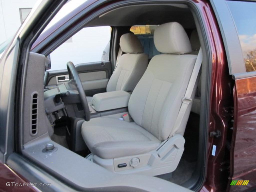 Tan Interior 2010 Ford F150 XLT SuperCrew 4x4 Photo #41288421