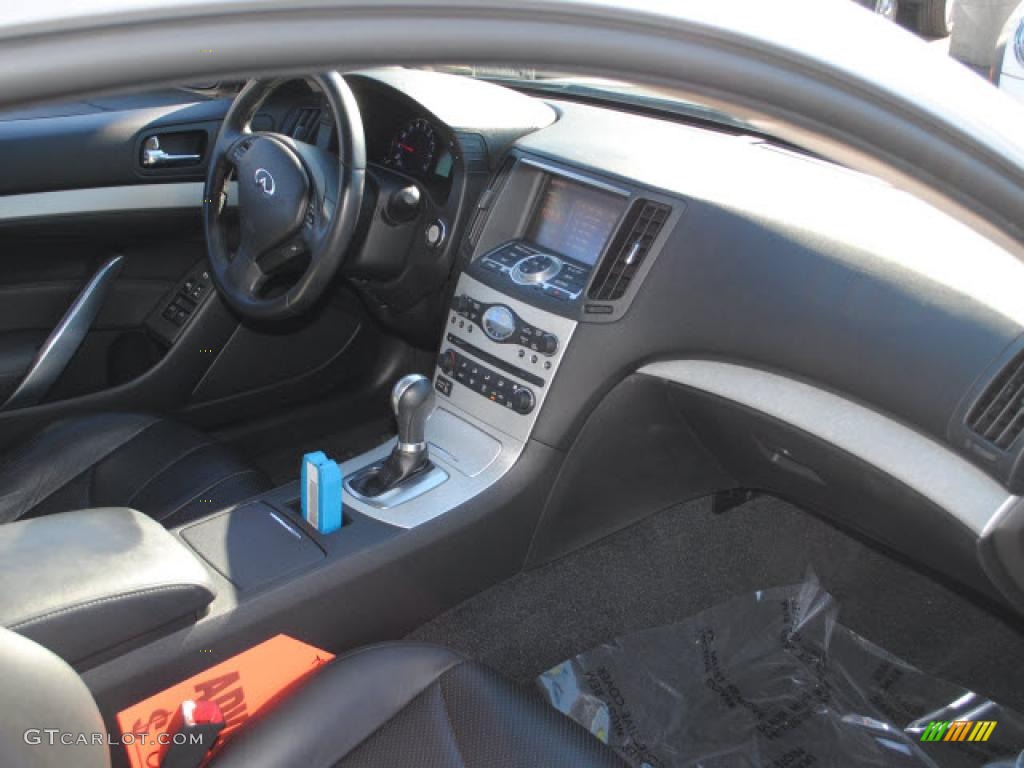 2008 Infiniti G 37 Coupe Graphite Dashboard Photo #41288725