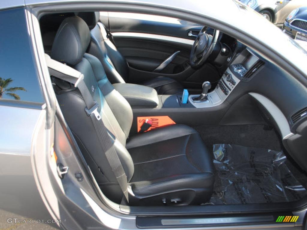 Graphite Interior 2008 Infiniti G 37 Coupe Photo #41288741