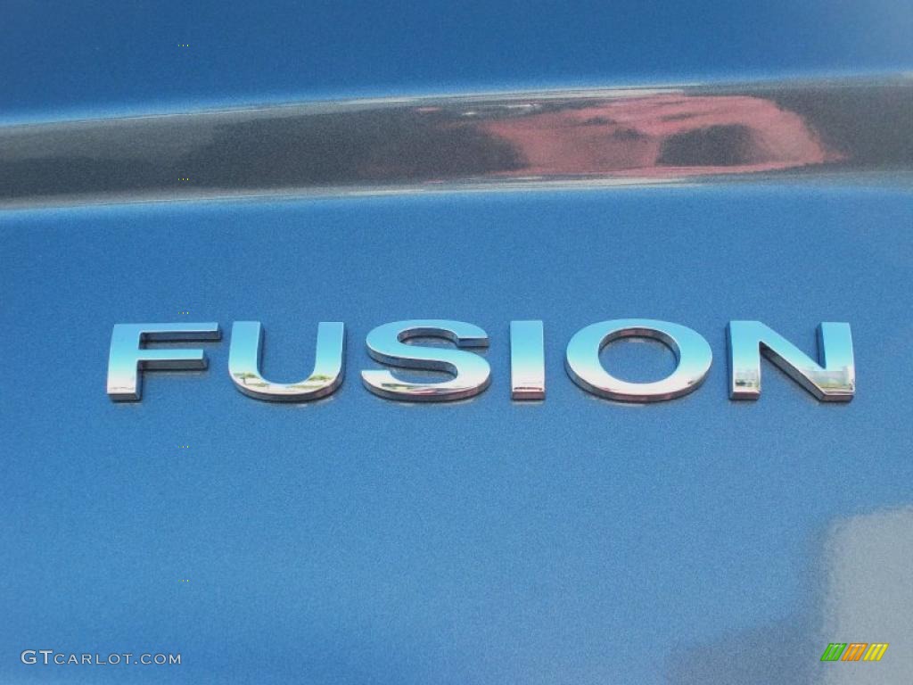 2011 Fusion SE - Steel Blue Metallic / Medium Light Stone photo #4