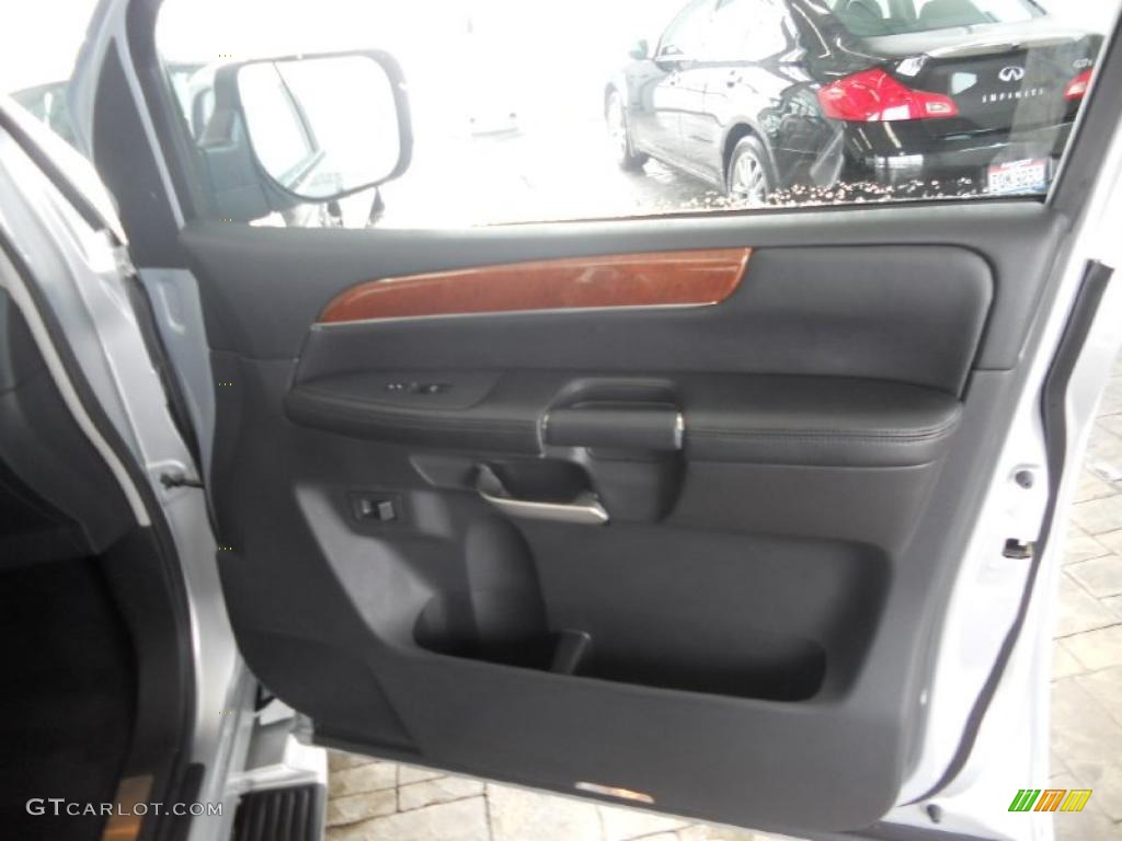 2010 Infiniti QX 56 4WD Graphite Door Panel Photo #41289985