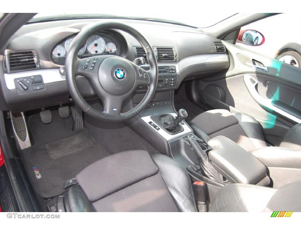 Black Interior 2004 BMW M3 Coupe Photo #41290881