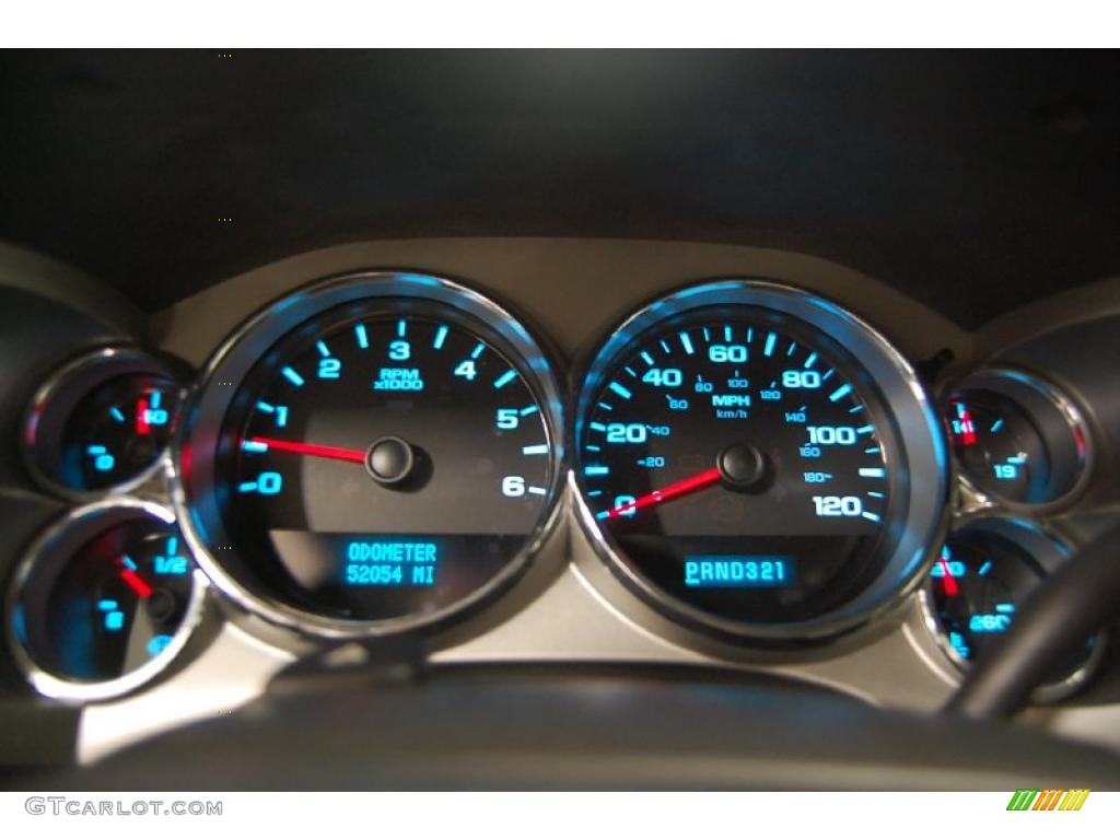 2007 Chevrolet Silverado 1500 LT Extended Cab Gauges Photo #41291941