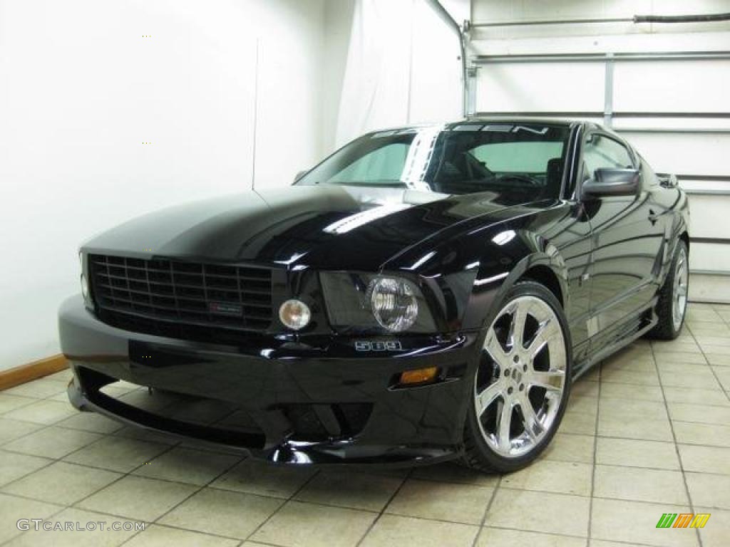 2005 Mustang Saleen S281 Coupe - Black / Dark Charcoal photo #3