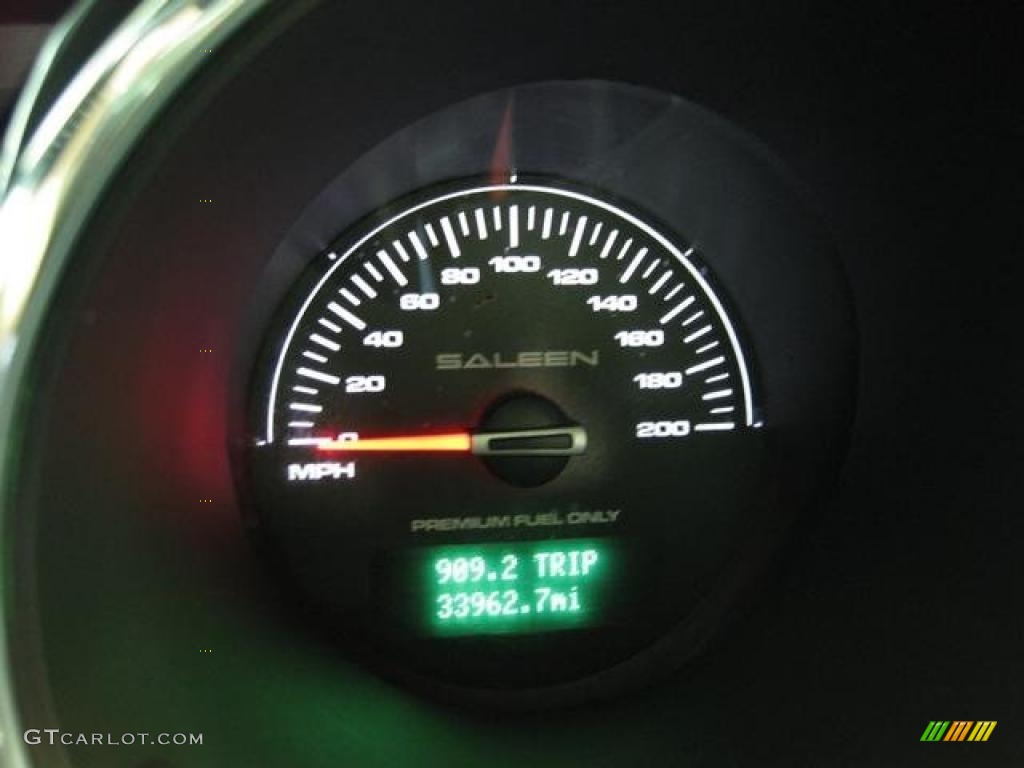 2005 Ford Mustang Saleen S281 Coupe Gauges Photo #41292121