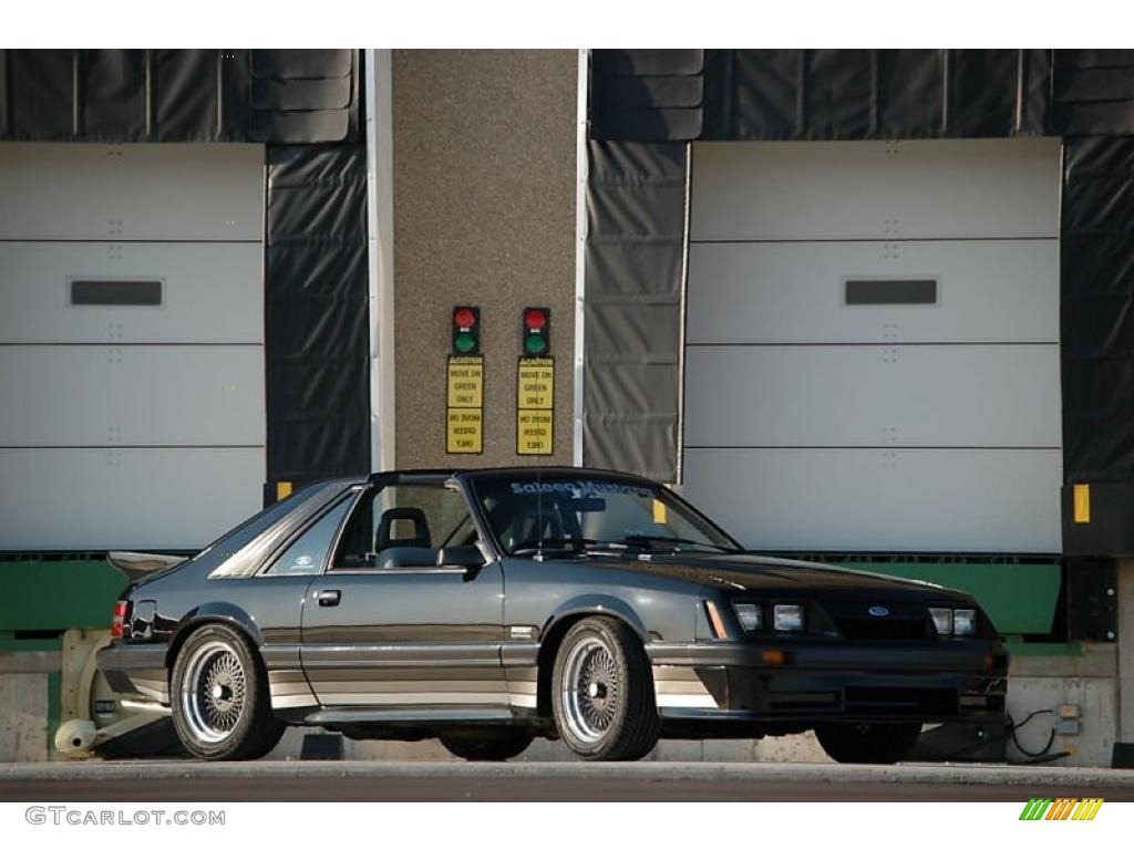 Black 1985 Ford Mustang Saleen Fastback Exterior Photo #41292205