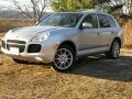 2004 Crystal Silver Metallic Porsche Cayenne Turbo  photo #1