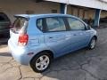 Pastel Blue Metallic 2005 Chevrolet Aveo LS Hatchback Exterior