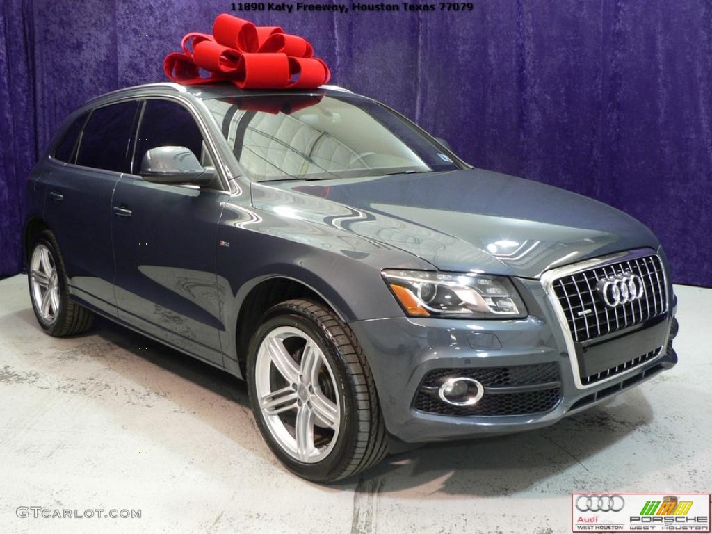 Meteor Grey Pearl Effect 2010 Audi Q5 3.2 quattro Exterior Photo #41292830