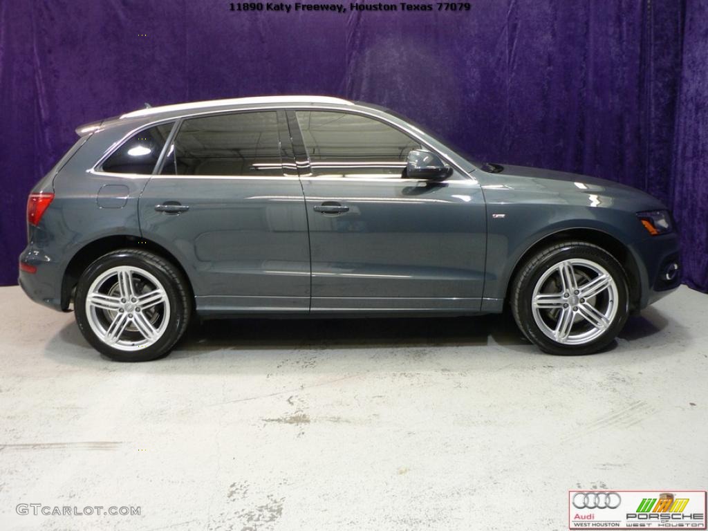 Meteor Grey Pearl Effect 2010 Audi Q5 3.2 quattro Exterior Photo #41292874