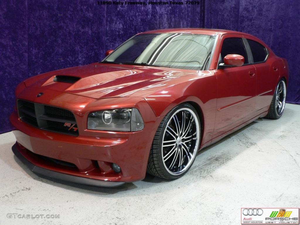Inferno Red Crystal Pearl 2007 Dodge Charger R/T Exterior Photo #41293962