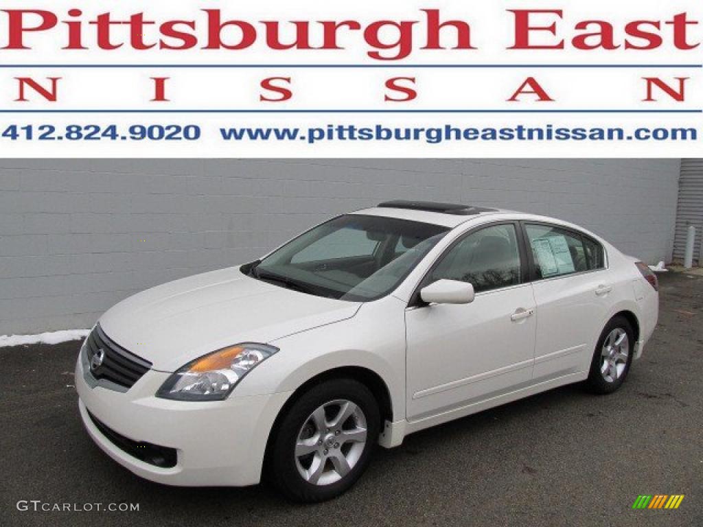 Winter Frost Pearl Nissan Altima