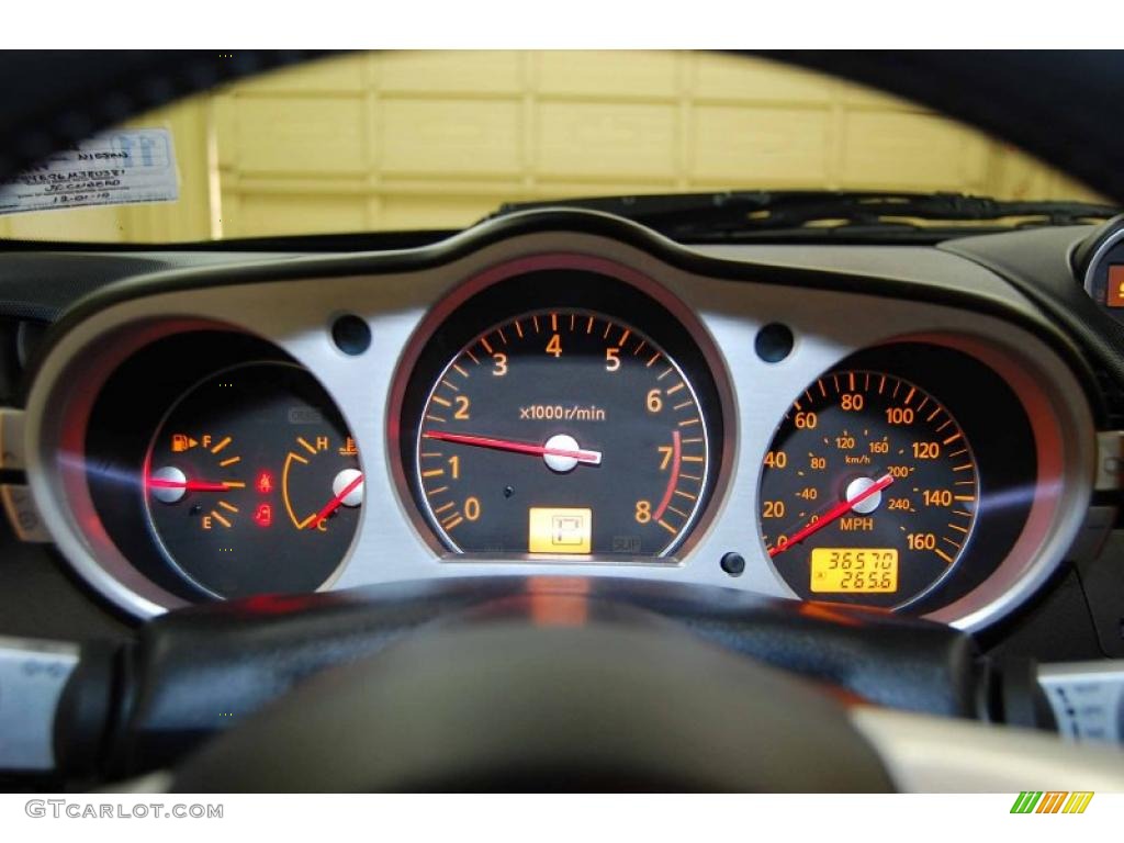 2006 Nissan 350Z Touring Coupe Gauges Photo #41296478