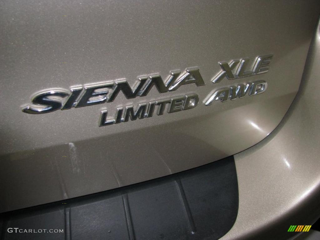2005 Sienna XLE Limited AWD - Desert Sand Mica / Stone photo #28