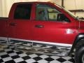 2007 Inferno Red Crystal Pearl Dodge Ram 2500 SLT Quad Cab 4x4  photo #8