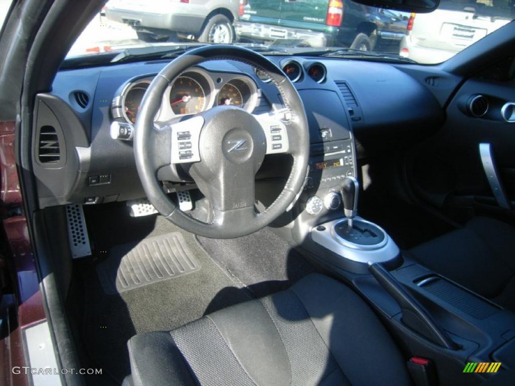 2006 350Z Coupe - Interlagos Fire Metallic / Carbon Black photo #15