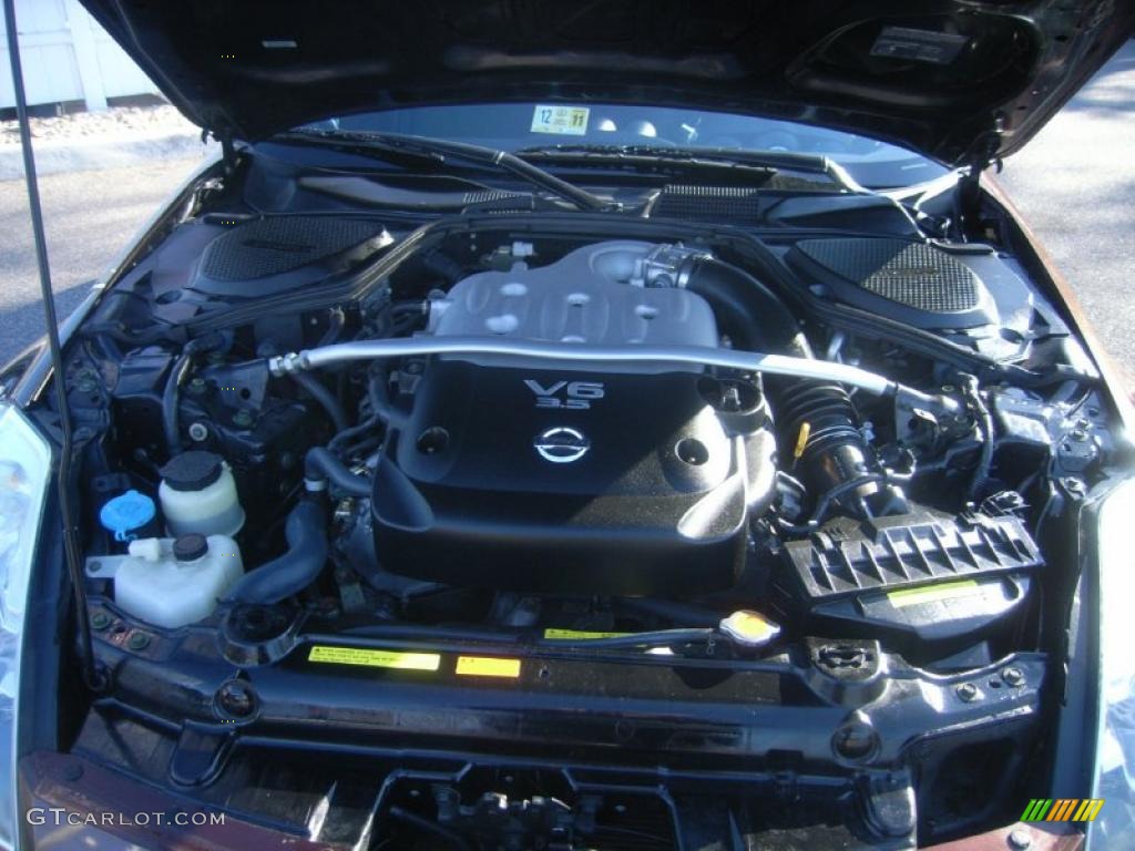 2006 350Z Coupe - Interlagos Fire Metallic / Carbon Black photo #21