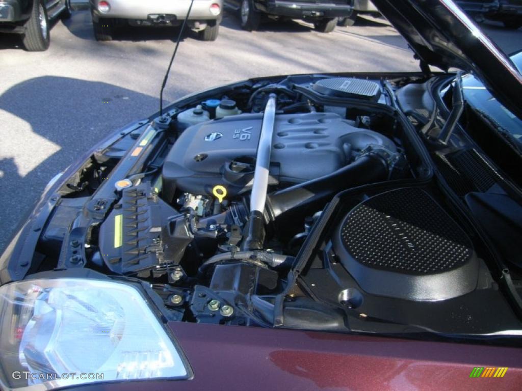 2006 350Z Coupe - Interlagos Fire Metallic / Carbon Black photo #22