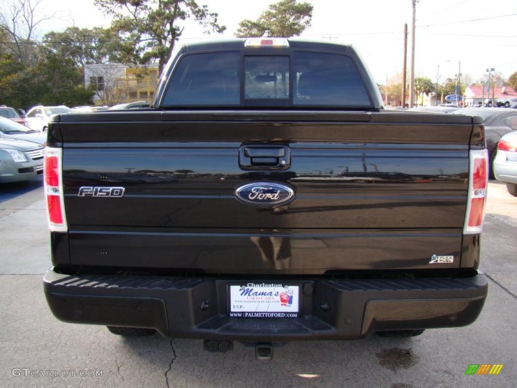 2010 F150 FX4 SuperCrew 4x4 - Tuxedo Black / Black photo #7