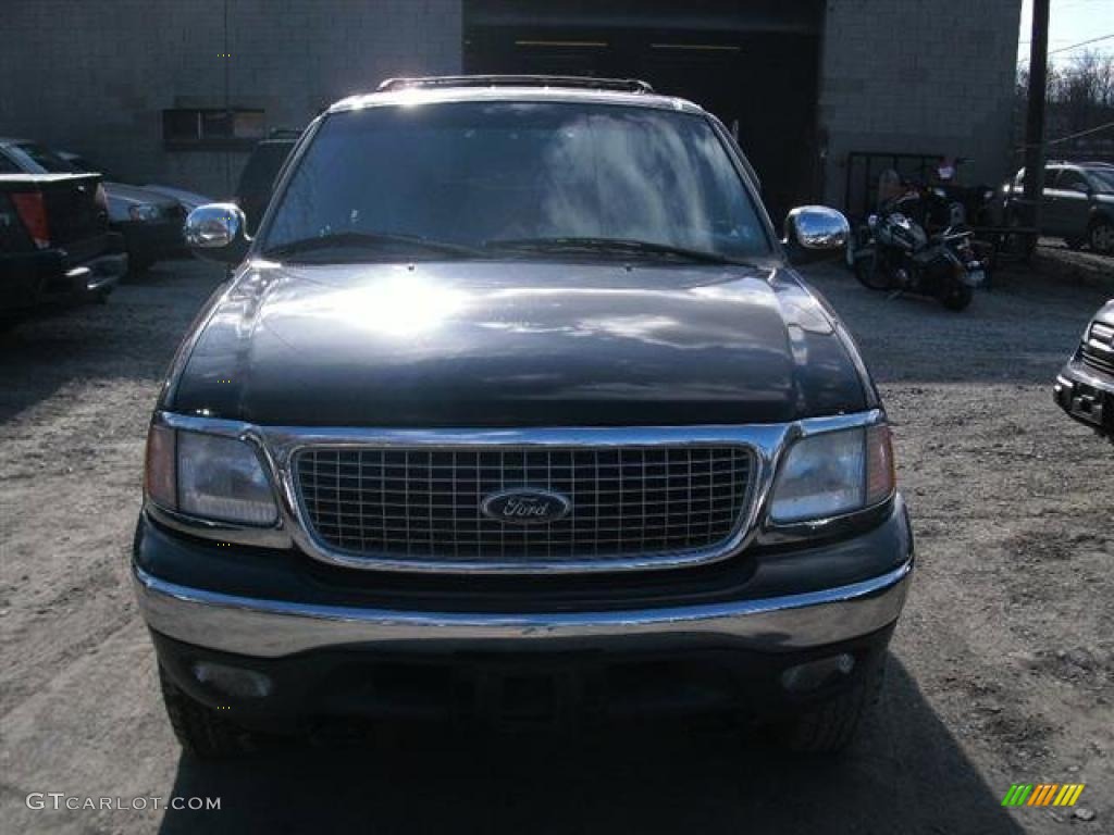 1999 Expedition XLT 4x4 - Deep Wedgewood Blue Metallic / Dark Graphite photo #1
