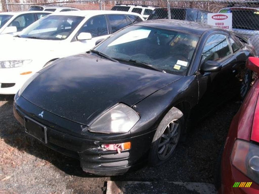 2001 Eclipse GS Coupe - Kalapana Black / Black photo #1