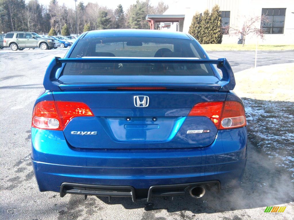 Fiji Blue Pearl 2008 Honda Civic Si Sedan Exterior Photo #41299347