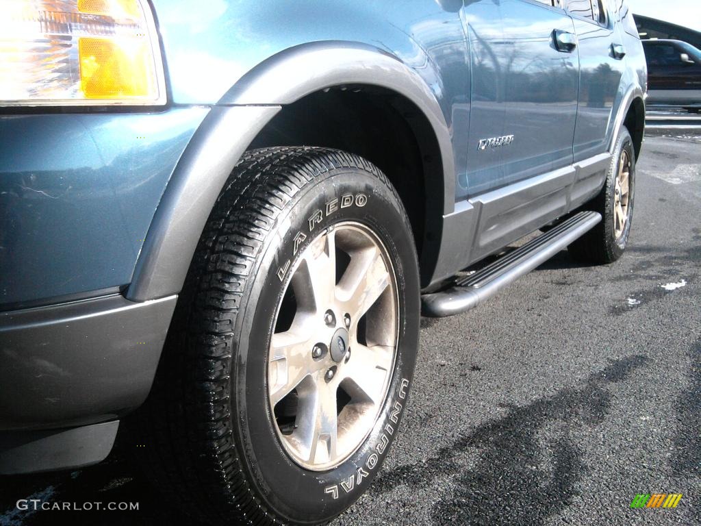 2002 Explorer XLT 4x4 - Medium Wedgewood Blue Metallic / Graphite photo #3